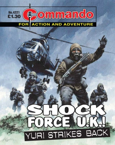 Cover of Shock Force U.K.! Yuri Strikes Back