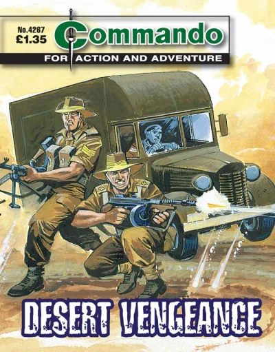 Cover of Desert Vengeance