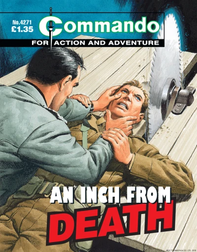 Cover of An Inch From Death