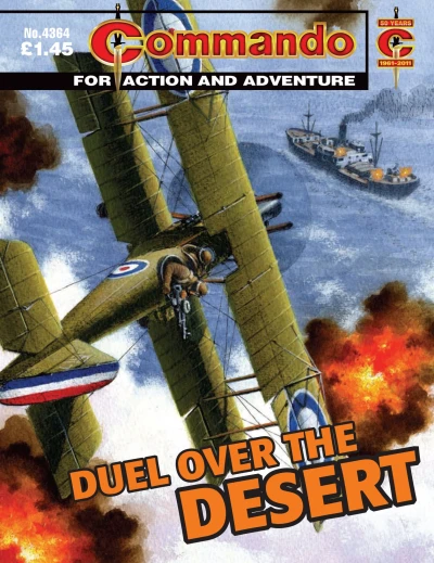 Cover of Duel Over the Desert