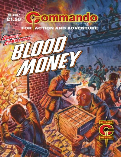 Cover of Convict Commandos - Blood Money