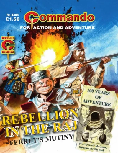 Cover of Rebellion in the Raj - Ferret's Mutiny