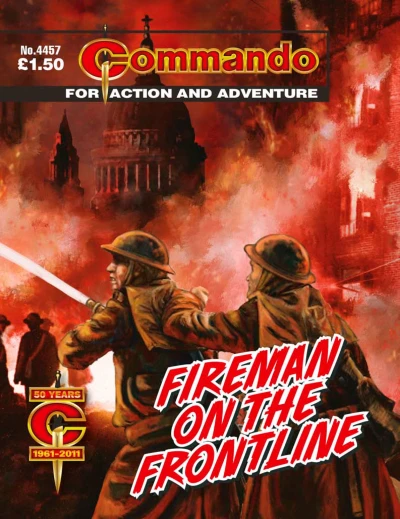 Cover of Fireman on the Frontline