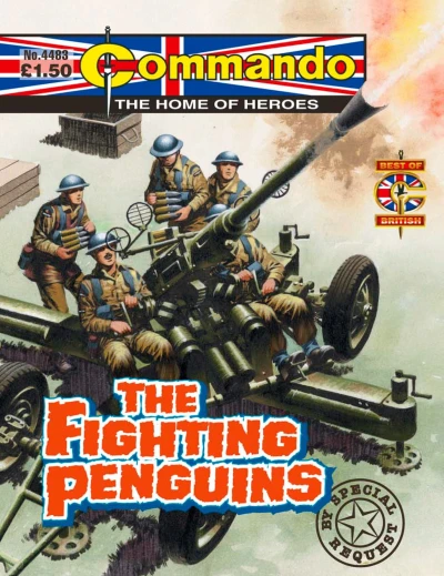 Cover of The Fighting Penguins