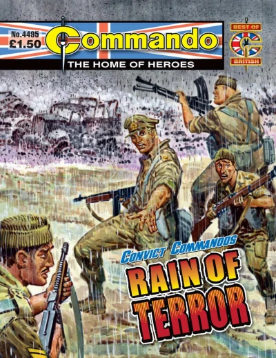 Cover of Convict Commandos - Rain of Terror
