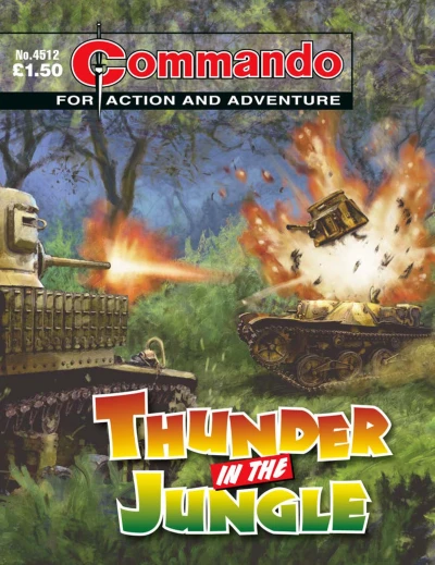 Cover of Thunder in the Jungle