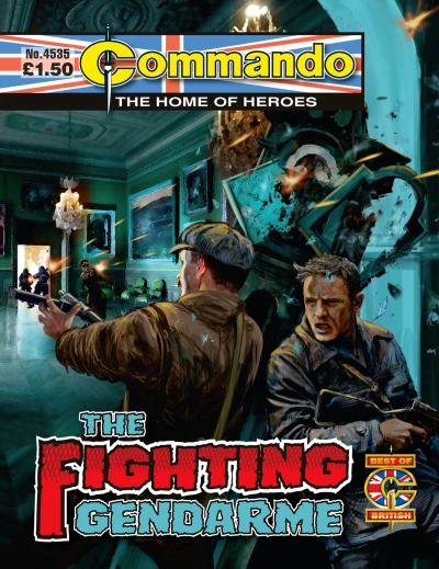 Cover of The Fighting Gendarme