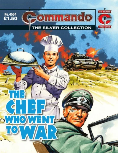 Cover of The Chef Who Went To War