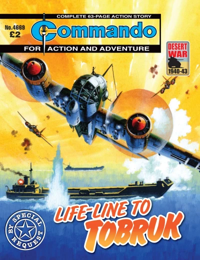 Cover of Life-Line To Tobruk