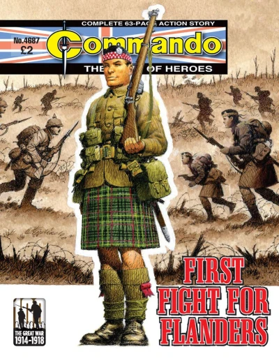 Cover of First Fight For Flanders