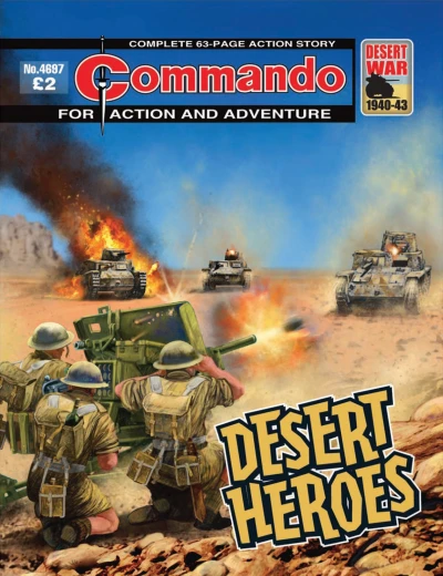 Cover of Desert Heroes
