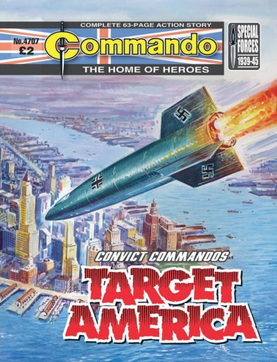 Cover of Convict Commandos: Target America