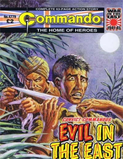 Cover of Convict Commandos: Evil In The East