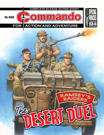 Cover of Ramsey's Raiders: The Desert Duel