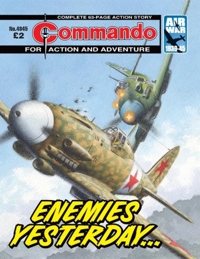 Cover of Enemies Yesterday...