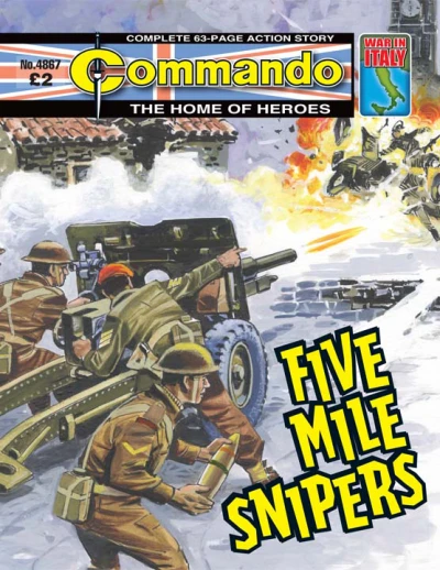 Cover of Five Mile Snipers