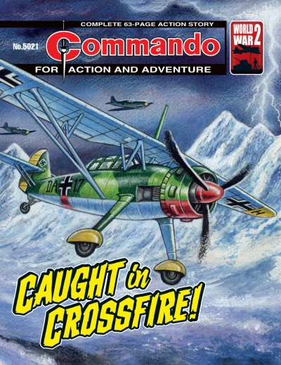 Cover of Caught In Crossfire!