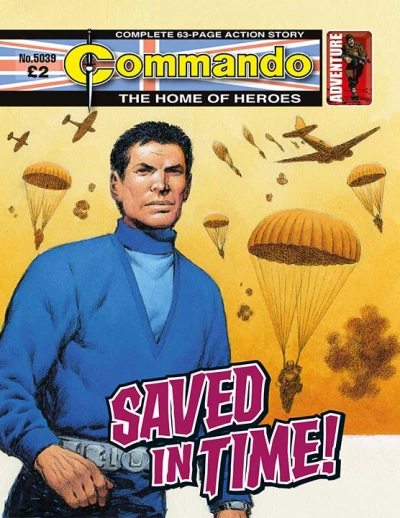 Cover of Saved in Time!