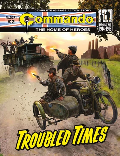 Cover of Troubled Times