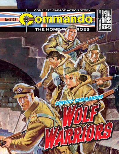 Cover of Convict Commandos: Wolf Warriors