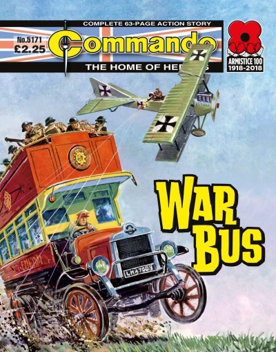 Cover of War Bus