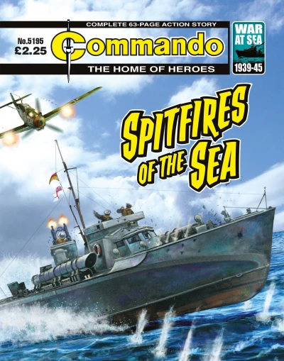 Cover of Spitfires of the Sea