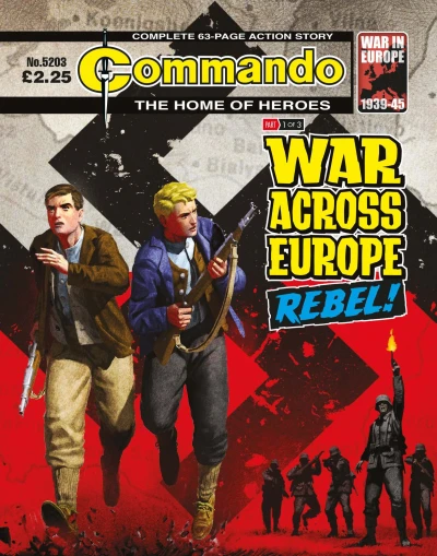 Cover of War Across Europe: Rebel! Part 1 of 3