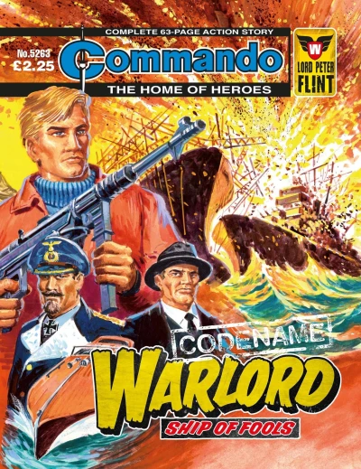 Cover of Codename Warlord: Ship of Fools