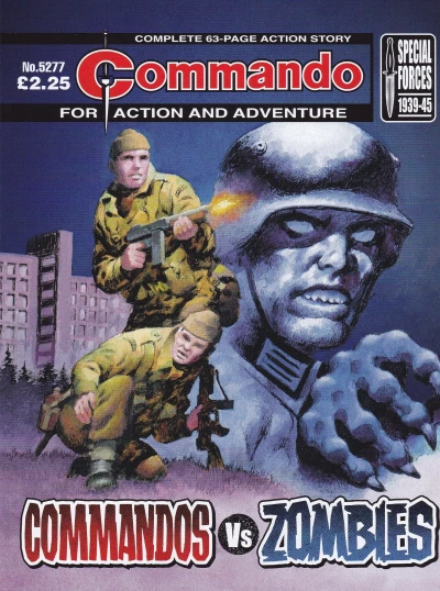 Cover of Commandos Vs Zombies
