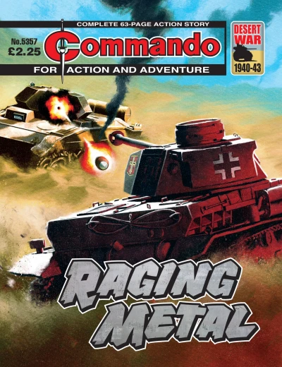Cover of Raging Metal
