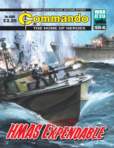 Cover of HMAS Expendable