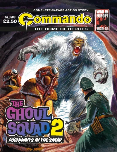 Cover of Ghoul Squad 2: Footprints in the Snow