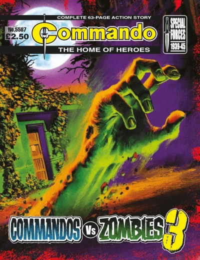 Cover of Commandos vs Zombies 3