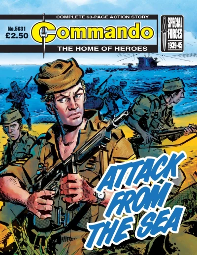Cover of Attack from the Sea