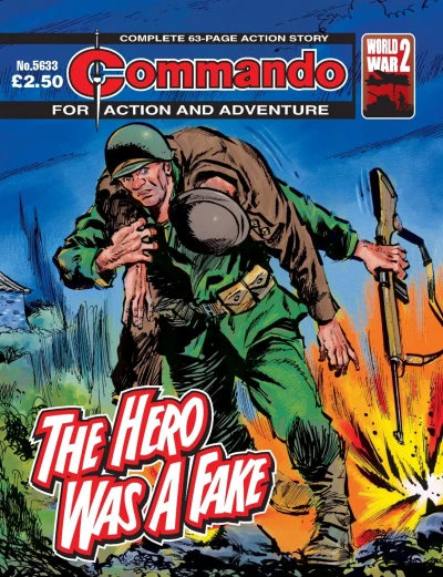 Cover of The Hero Was A Fake