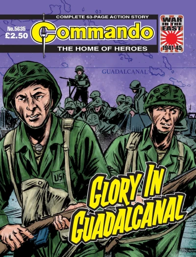 Cover of Glory in Guadalcanal