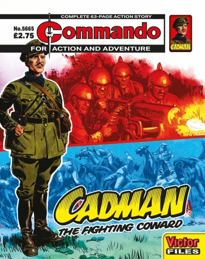 Cover of Cadman: The Fighting Coward