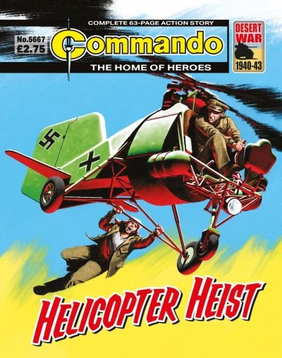 Cover of Helicopter Heist