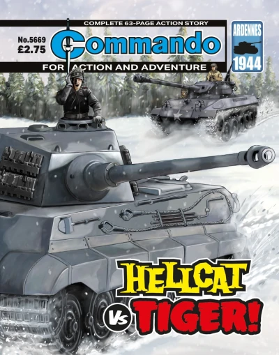 Cover of Hellcat vs Tiger