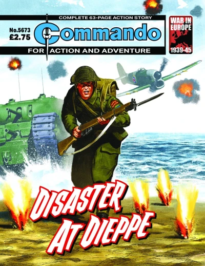 Cover of Disaster at Dieppe