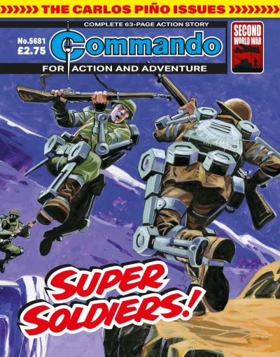 Cover of Super Soldiers!
