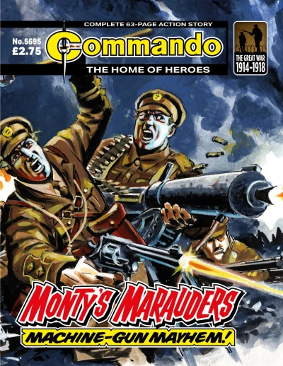 Cover of Monty’s Marauder’s: Machine-gun Mayhem