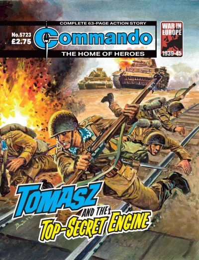 Cover of Tomasz and the Top Secret Engine