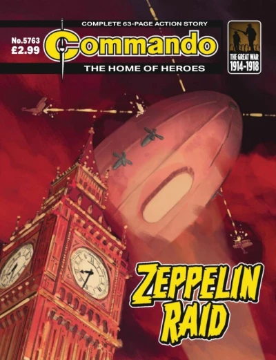 Cover of Zeppelin Raid