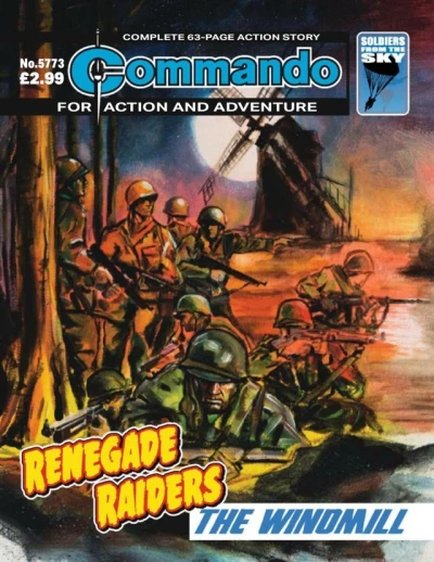 Cover of Renegade Raiders: The Windmill