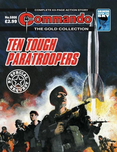 Cover of Ten Tough Paratroopers