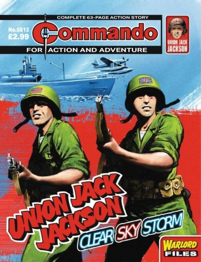Cover of Union Jack Jackson: Clear Sky Storm
