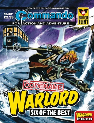 Cover of Codename Warlord: Six of the Best