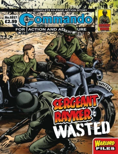Cover of Sergeant Rayker: Wasted
