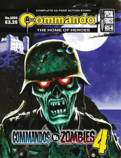 Cover of Commandos vs Zombies 4
